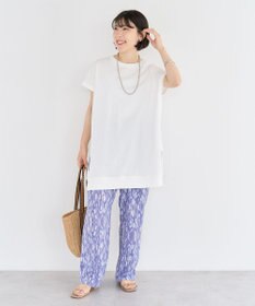 Green Parks 柄イージーパンツⅡ（テーパード）