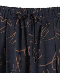 Green Parks 柄イージーパンツⅡ（テーパード）