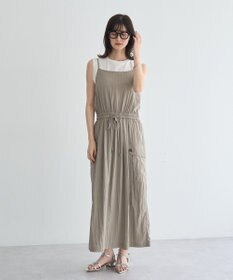 YECCA VECCA コットンスムースノースリーブトップス