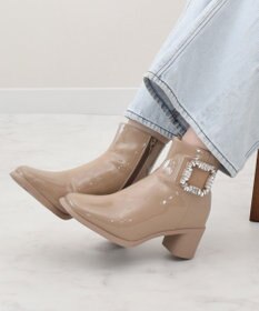 Bridget Birkin 【Bridget Birkin】ビジューバックルレインブーツ