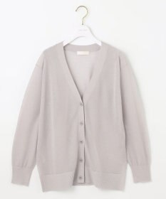 ANY SIS 【洗える】シアーVネック カーディガン