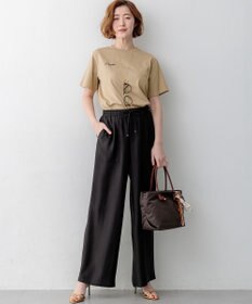 23区 【先行予約】バック刺繍 メッセージロゴ Tシャツ