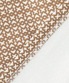 23区GOLF 【WOMEN】モノグラムプリントモックネック