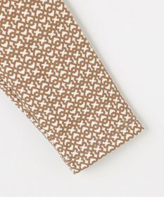 23区GOLF 【WOMEN】モノグラムプリントモックネック