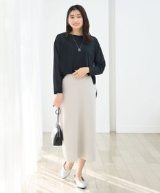 ANY シア―ラウンドネックTシャツ