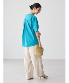 AMERICAN HOLIC 接触冷感バックタックカットプルオーバー