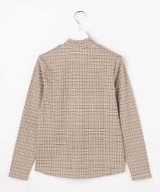 23区GOLF 【WOMEN】モノグラムプリントモックネック