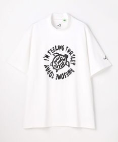 PW CIRCULUS 【MEN】POP＆WIT グラフィックモックネックT ゴルフ