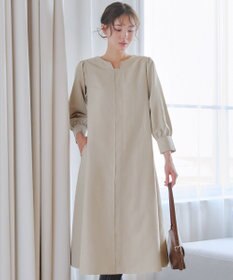 Tiaclasse 【洗える】ピーチスキンAラインワンピース