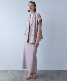 BEIGE， SPINEL / ハーフスリーブ ダブルジャケット