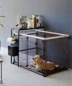 tower 伸縮ペットケージ上ラック タワー ブラック