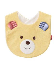 MIKI HOUSE HOT BISCUITS 顔ドンシリーズ はっ水素材 スタイ