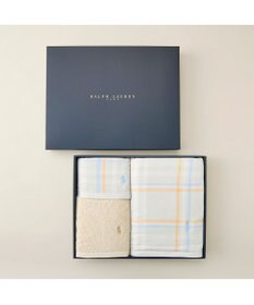 PRESENTERS ROOM POLO RALPH LAUREN HOME(ポロ ラルフ ローレン ホーム) / ESTELLA PLAID タオルギフトセット(NEUTRAL)