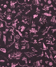 Paul Smith Travel Stories シルクスカーフ