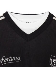 WEGO 【ユニセックス着用ITEM/2点セット】アンサンブルゲームロゴニットベスト