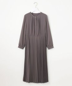 ANY SIS 【洗える】スタンドカラープリーツ ワンピース