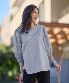 ANY 【UVカット/抗菌防臭/速乾/手洗い可】エニィファンクション ボリュームスリーブシャツ