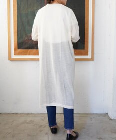 TOQUE 〈大草直子さんアドバイザー〉アルパカシルクニット ロングカーディガン