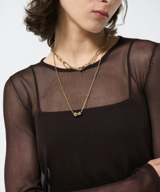 GRACE CONTINENTAL デザインチェーンネックレス