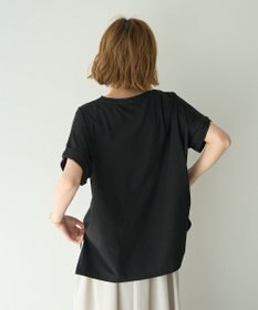 YECCA VECCA 裾ドロストデザインロゴTee