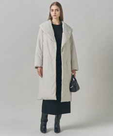 ICB 【撥水加工】ADS ダウン ショールカラーロングコート