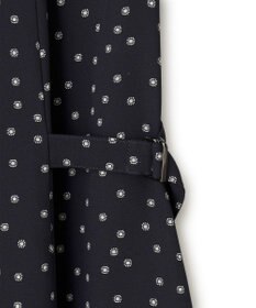 23区 【洗える】バックサテンアムンゼン タイプリント ワンピース