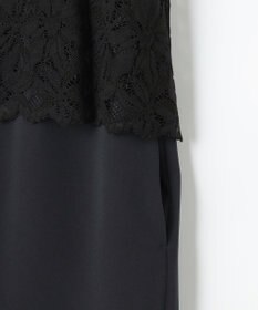 自由区 L 【17号サイズまで展開・カタログ掲載】トリアセダブルクロスレース ワンピース