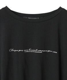 YECCA VECCA 裾ドロストデザインロゴTee
