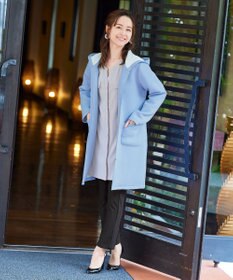 Tiaclasse 【日本製・洗える・ストレッチ】寒がりさん必見♪ほっこり暖かな裏起毛パンツ