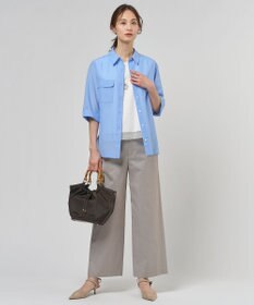 J.PRESS LADIES 【レイヤードスタイルに】コットンスムース ノースリーブ カットソー