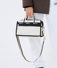 LeSportsac MINI DUFFEL CROSSBODY/スペクテイターサンドバー/ブラック