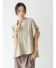 CRAFT STANDARD BOUTIQUE ステンサイドソリッドストライプブラウス①