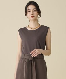 自由区 スーピマスムース タンクトップ [新色]ブラウン