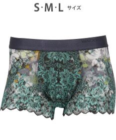 WACOAL MEN WACOAL MEN ボクサーパンツ 【レースボクサー】 フロント快適グラマラス 通気性 前閉じ 下着 メンズ WT3827 /ワコールメン