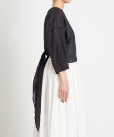 NAVE 【Nave 　洗える】マルチウェイシアーブラウス