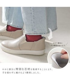 Pointer 本革スライドオンスリッポン