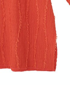 Green Parks ５分袖表面感カットプルオーバー