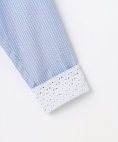 J.PRESS LADIES 【WEB限定カラーあり・2way】エステネージュ TYPEWRITER STRIPE シャツ