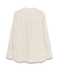 JOSEPH 【WEB&OUTLET限定・洗える】テックデシン　モロカンネックブラウス