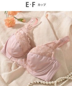 Wing フルカップブラ　背中の段差すっきり　カップ肌側は綿混素材　バストをしっかり包み込む　ウイング／ワコール　KB2114