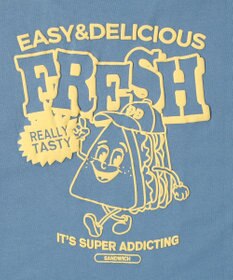 WEGO イラストモチーフグラフィックショートT