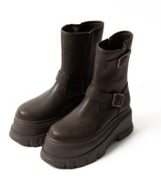 WEGO 厚底ボリュームエンジニアブーツ