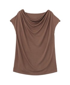 YECCA VECCA 【接触冷感】ドレープカットトップス