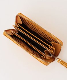 LA BAGAGERIE シープキルティング　ラウンドウォレット