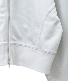 Green Parks サテンボンディングＺｉｐカーディガン