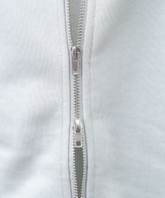 Green Parks サテンボンディングＺｉｐカーディガン