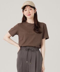 ANY SIS エンボスロゴ Tシャツ