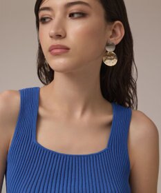 GRACE CONTINENTAL シアーフリルニットトップ