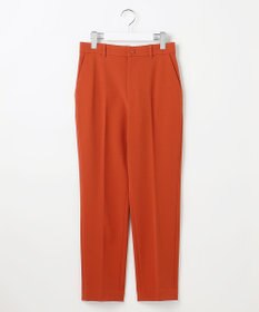 自由区 L 【19号サイズまで展開】TRギャバ裏起毛テーパード パンツ