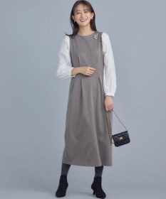 組曲 S シャツスリーブポンチ ワンピース